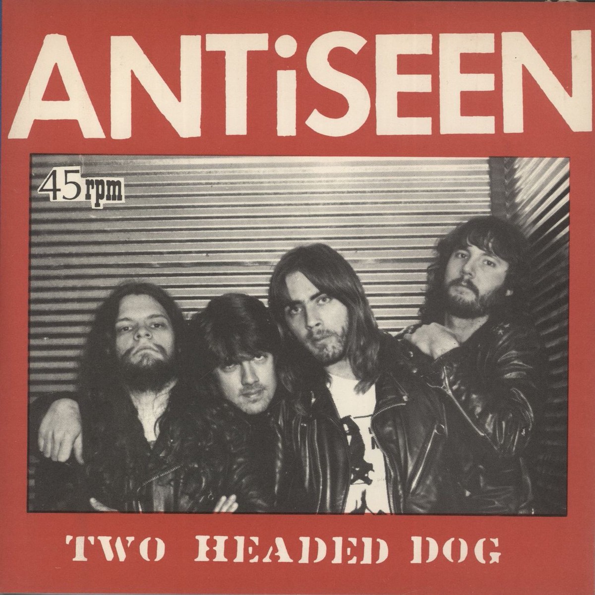Antiseen Two Headed Dog – Blue Vinyl US 7 vinyl