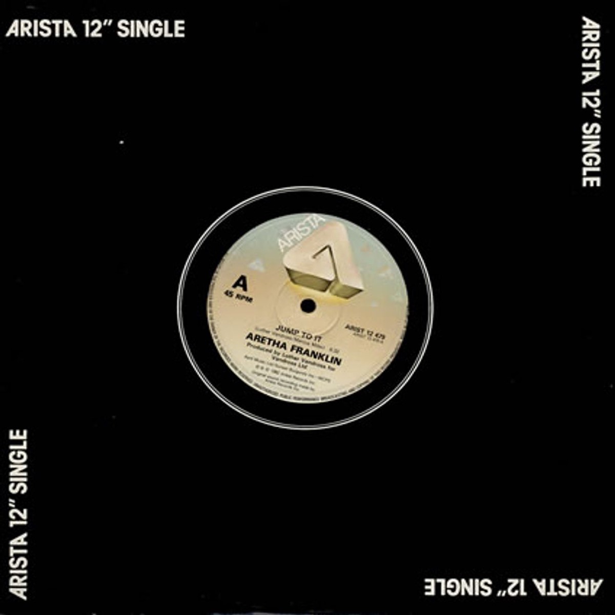 Aretha Franklin Jump To It UK 12 vinyl