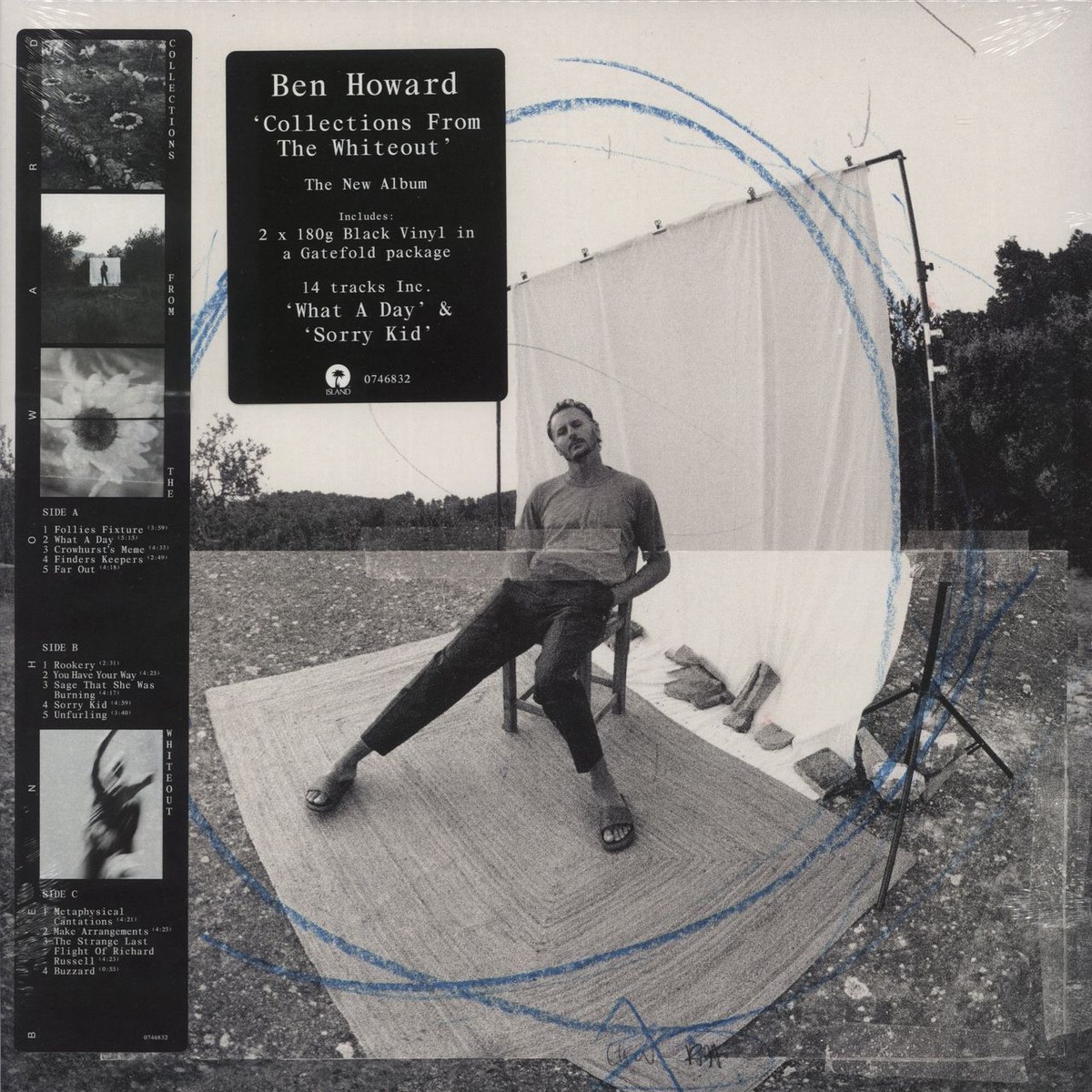 Ben Howard Collections From The Whiteout – 180gram Vinyl – Sealed UK 2-LP vinyl set