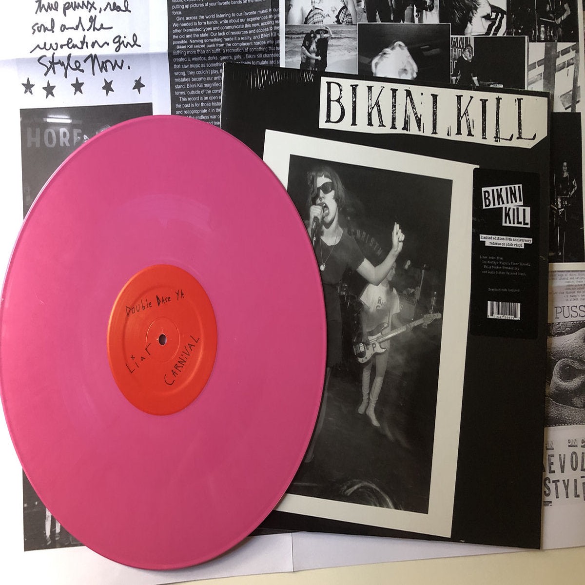 BIKINI KILL BIKINI KILL 12 EP (30th Anniversary Pink Vinyl)