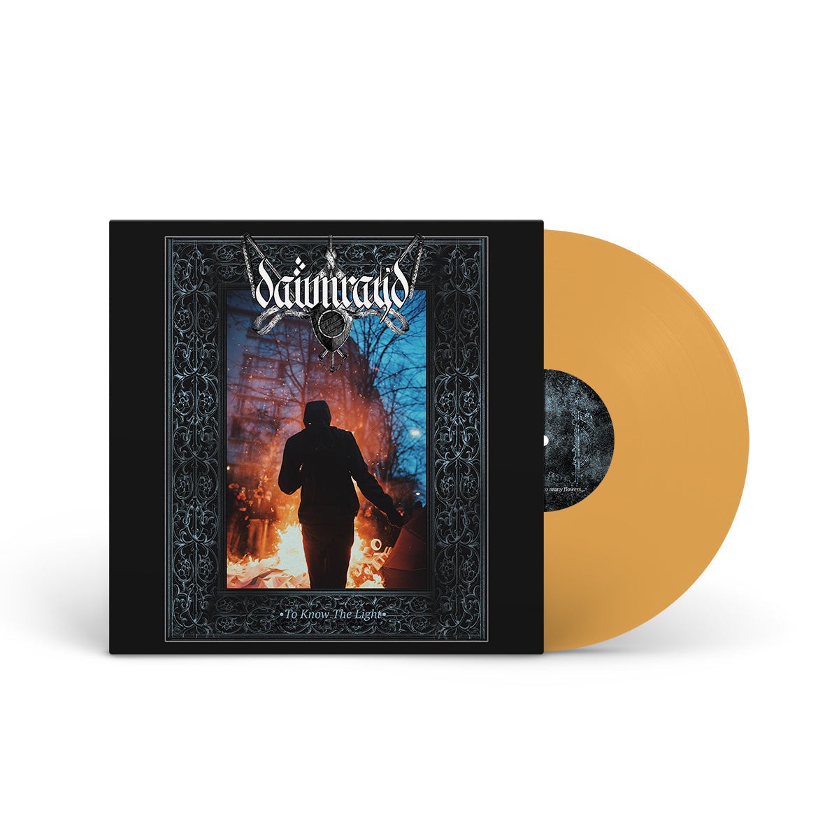 DAWN RAYD TO KNOW THE LIGHT LP (Galaxy YellowOrange Vinyl)