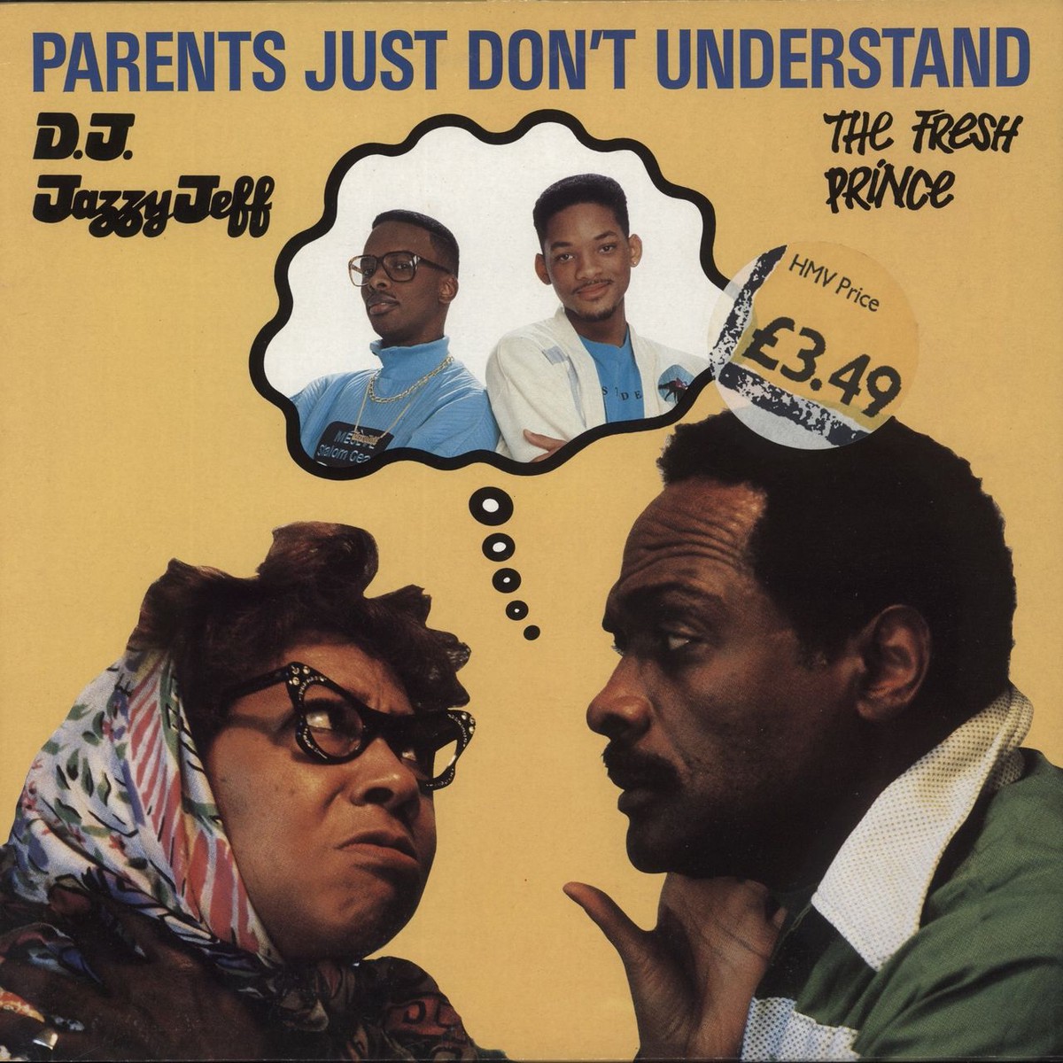 DJ Jazzy Jeff The Fresh Prince Parents Just Dont Understand UK 12 vinyl