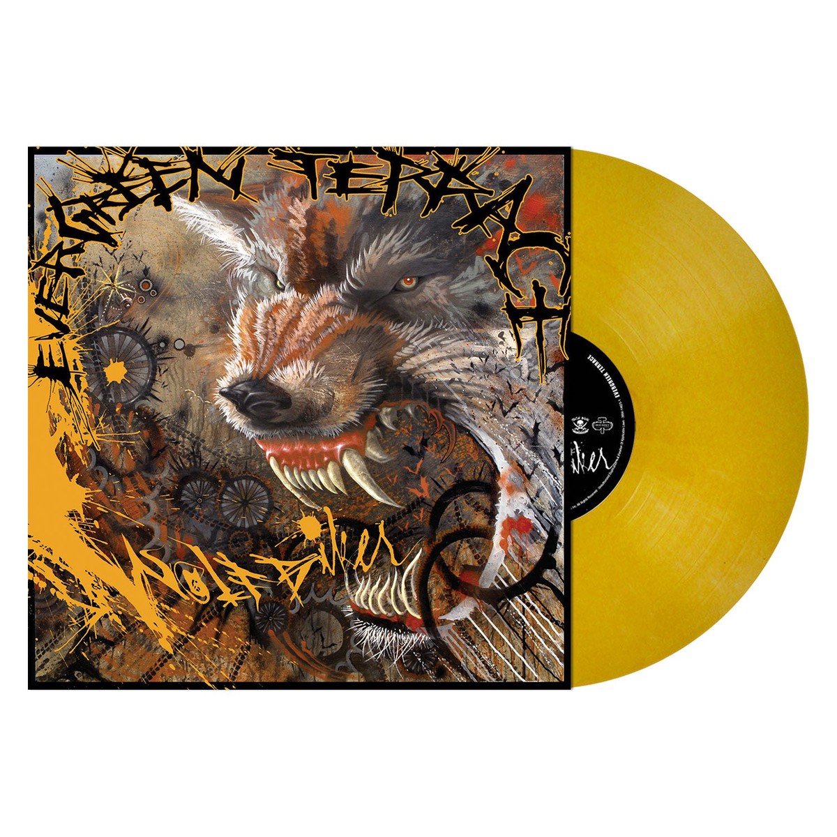 EVERGREEN TERRACE WOLFBIKER GOLDEN MARBLED LP