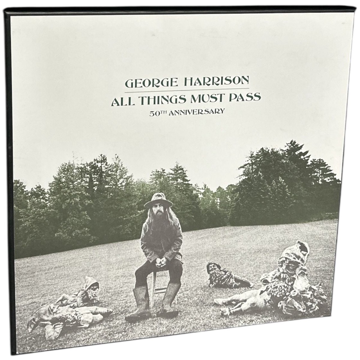 George Harrison All Things Must Pass – Green Black Splatter Vinyl 3LP UK 3-LP vinyl set