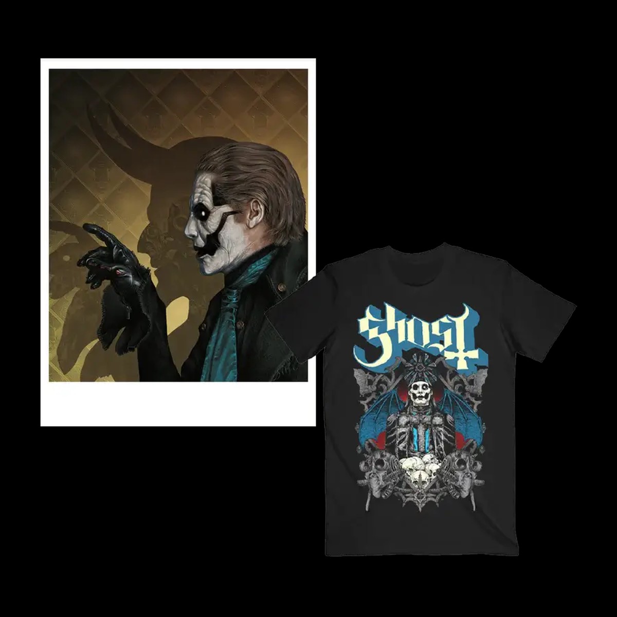 GHOST INSPIRED HAND-NUMBERED PRINT AND T-SHIRT BUNDLE - ONLY 500 AVAILABLE