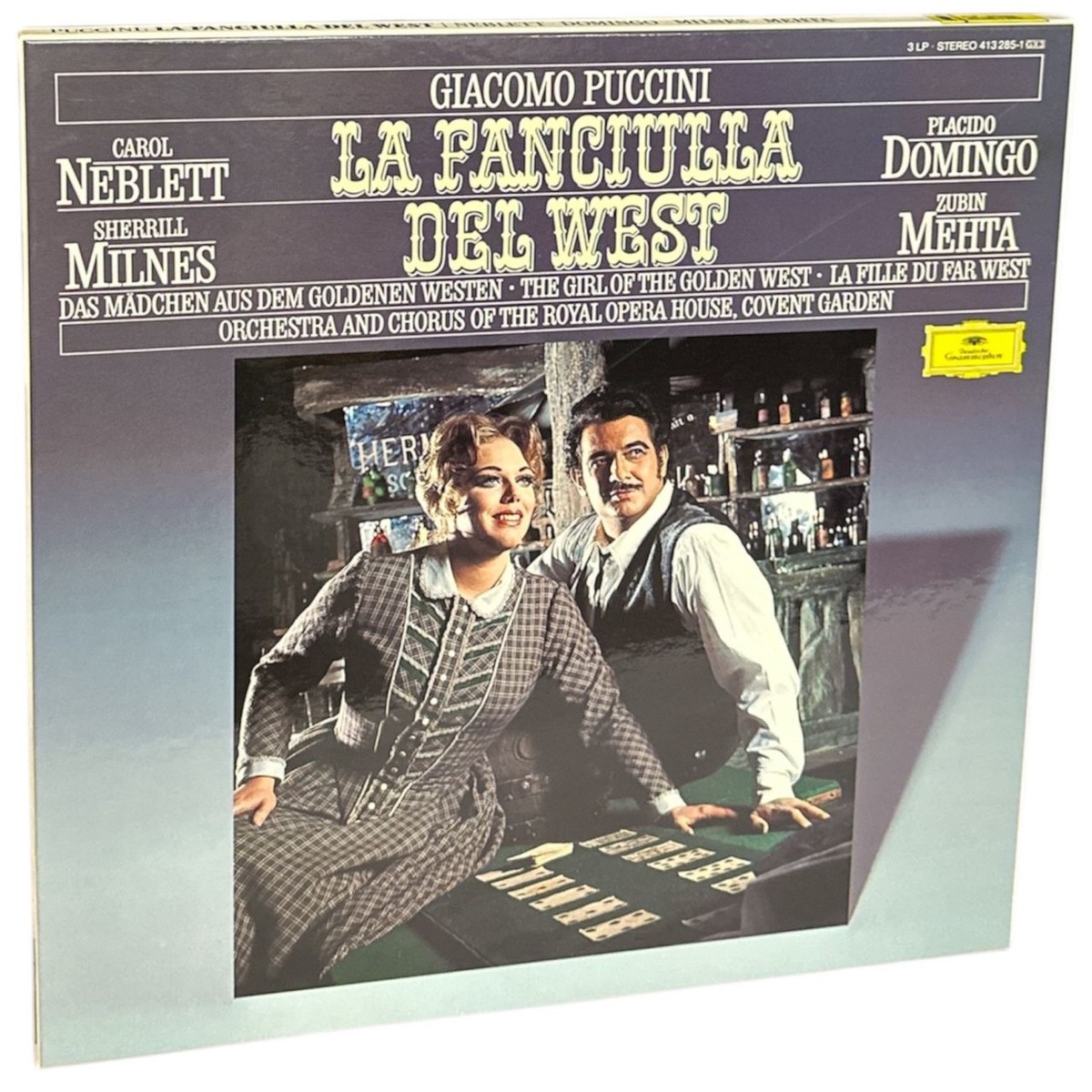 Giacomo Puccini Puccini La Fanciulla Del West German Vinyl box set