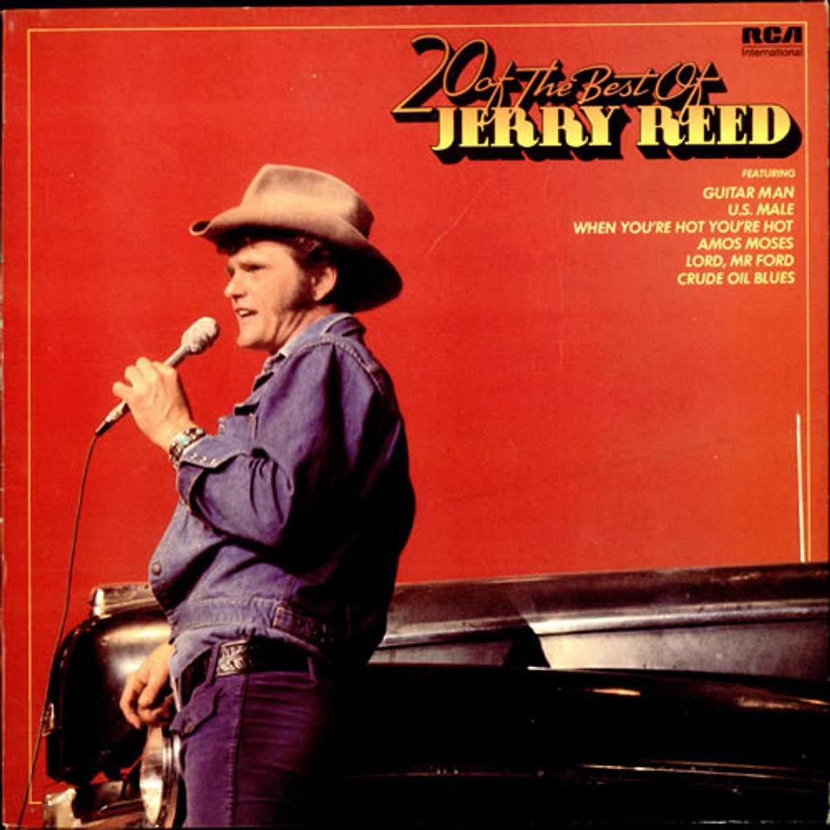 Jerry Reed 20 Of The Best Of Jerry Reed UK Vinyl LP