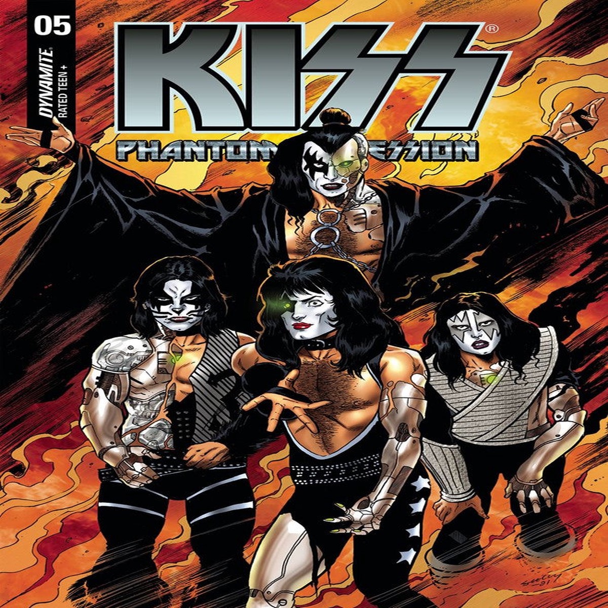 KISS PHANTOM OBSESSION 5 (COVER C SEELEY) COMIC BOOK