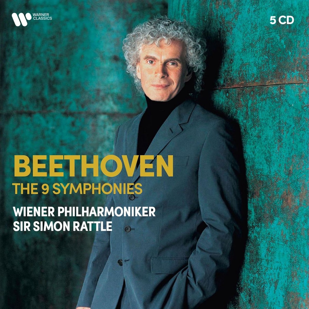 Ludwig Van Beethoven Beethoven The 9 Symphonies Wiener Philharmoniker Sir Simon Rattle - Box Set - Sealed UK 5-CD set
