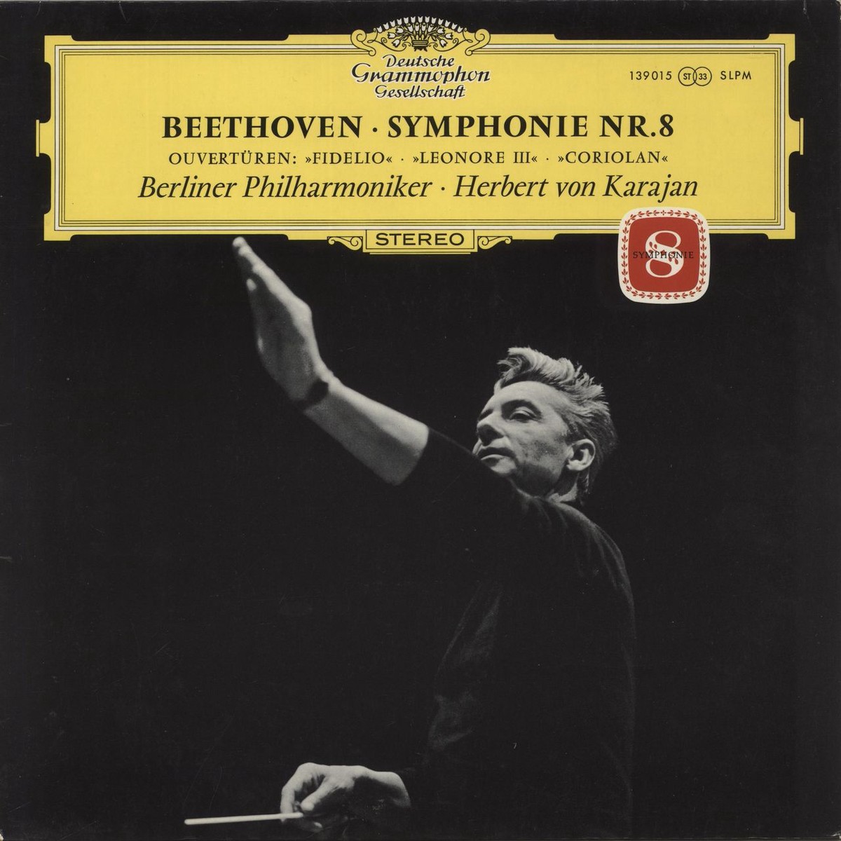 Ludwig Van Beethoven Symphonie No 8 UK Vinyl LP