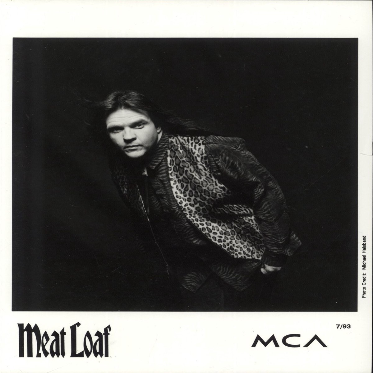Meat Loaf Bat Out Of Hell 2 US Promo Press pack