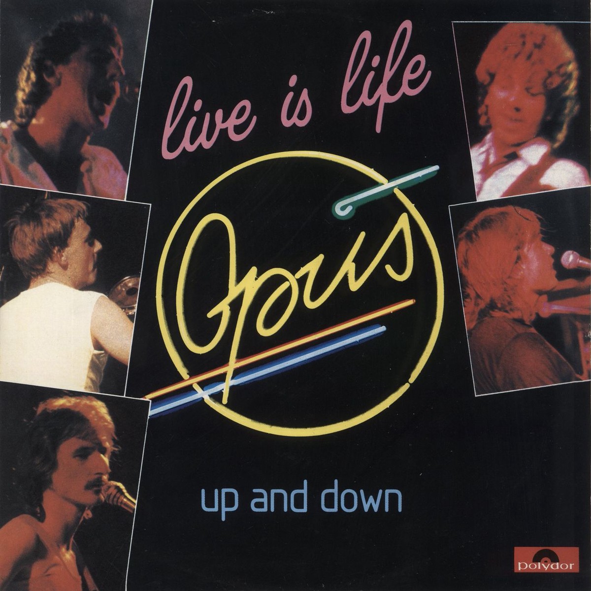 Opus Live Is Life UK 12 vinyl