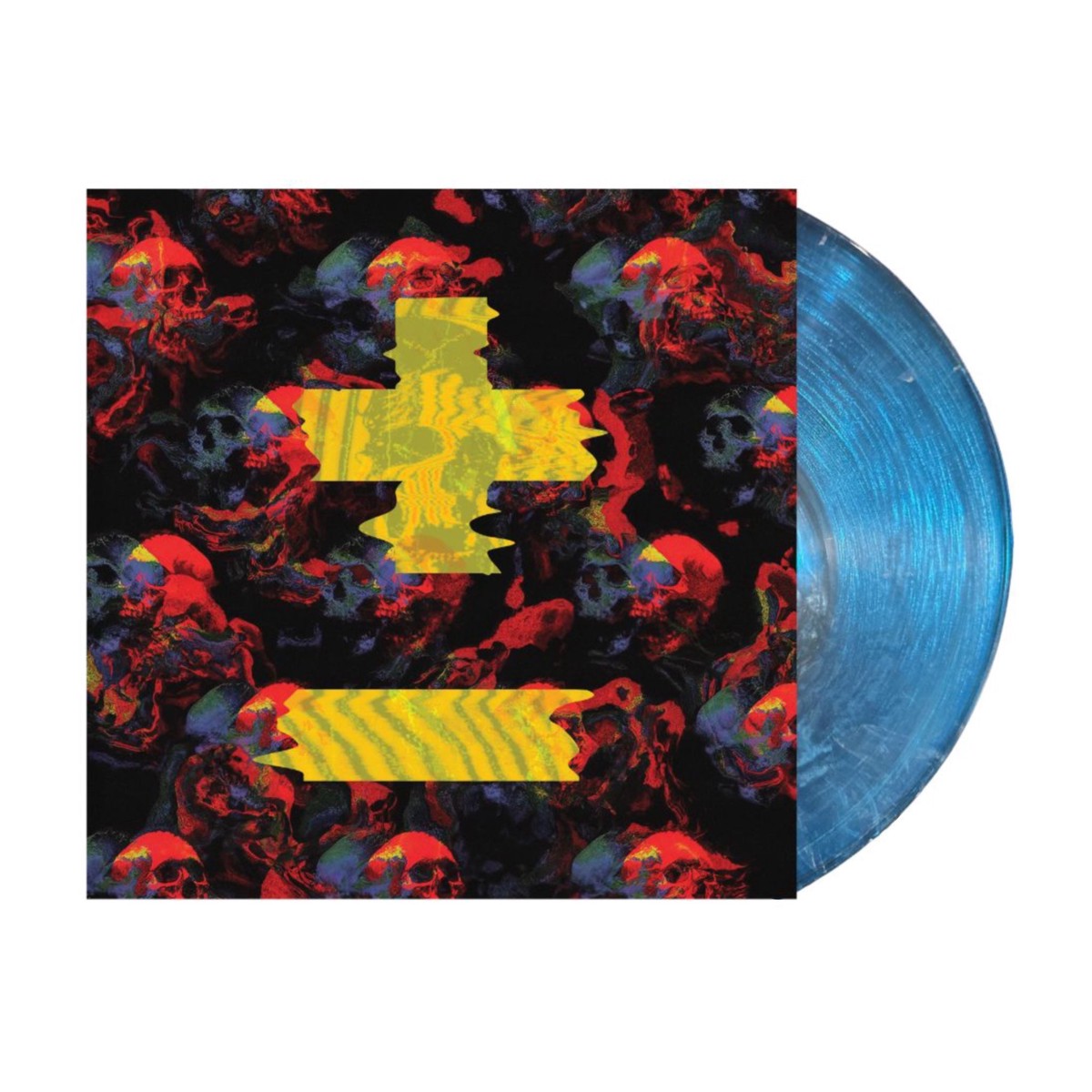 POP EVIL SKELETONS LP(Blue Translucent w Smoke Vinyl)