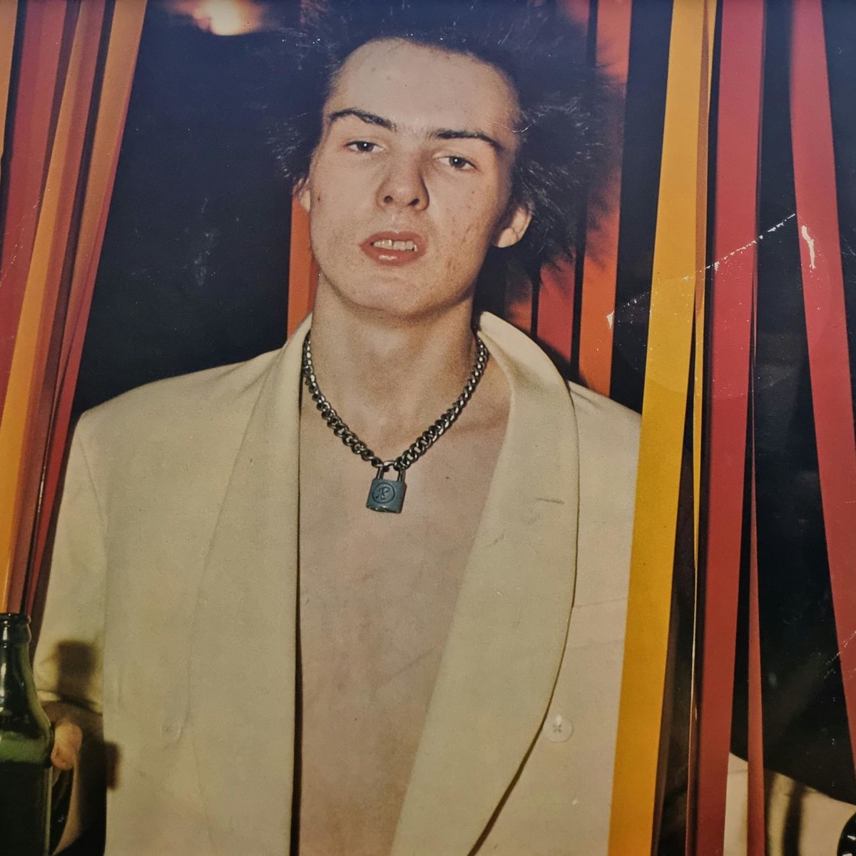 Sid Vicious Sid Sings 1st issue Drink Poster – VG UK Vinyl LP