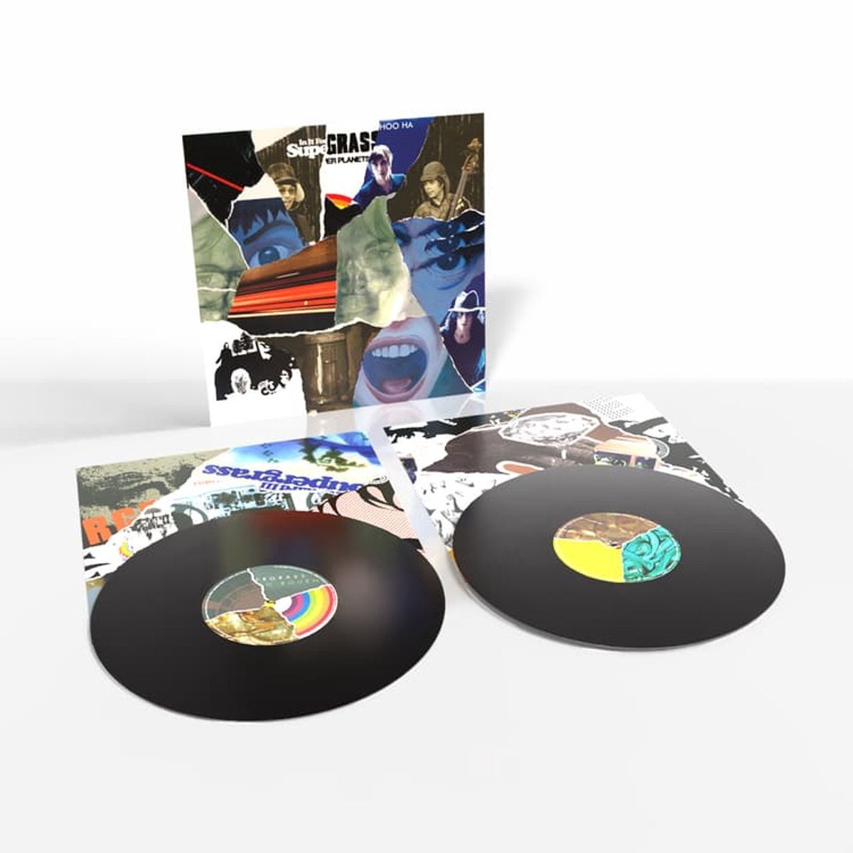 Supergrass The Strange Ones 1994-2008 - Black Vinyl - Sealed UK 2-LP vinyl set