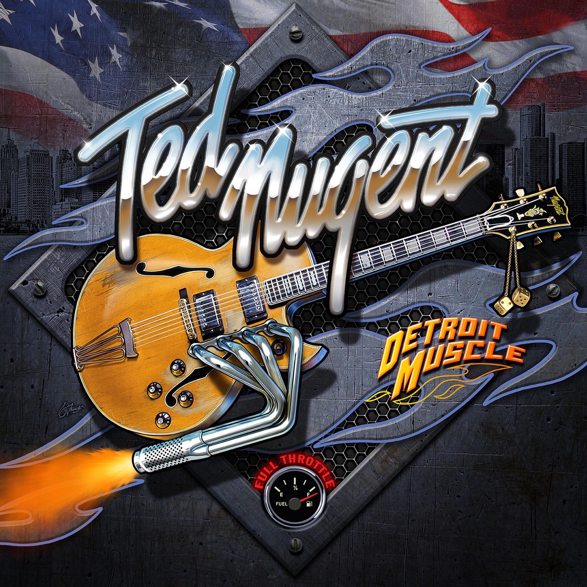 TED NUGENT DETROIT MUSCLE LP