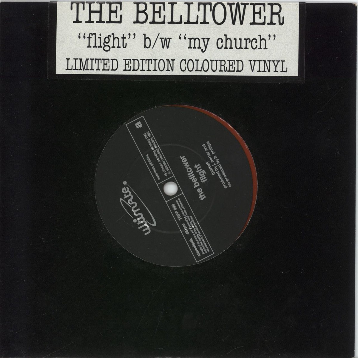 The Belltower Flight – Red Vinyl – Numbered – Sealed UK 7 vinyl