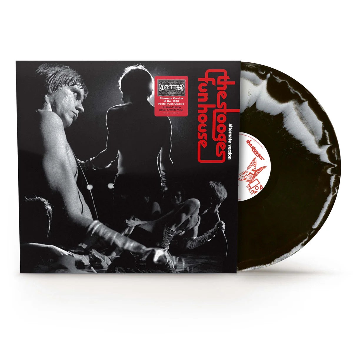 THE STOOGES ALTERNATE FUN HOUSE LP (Opaque White w Black Vinyl)