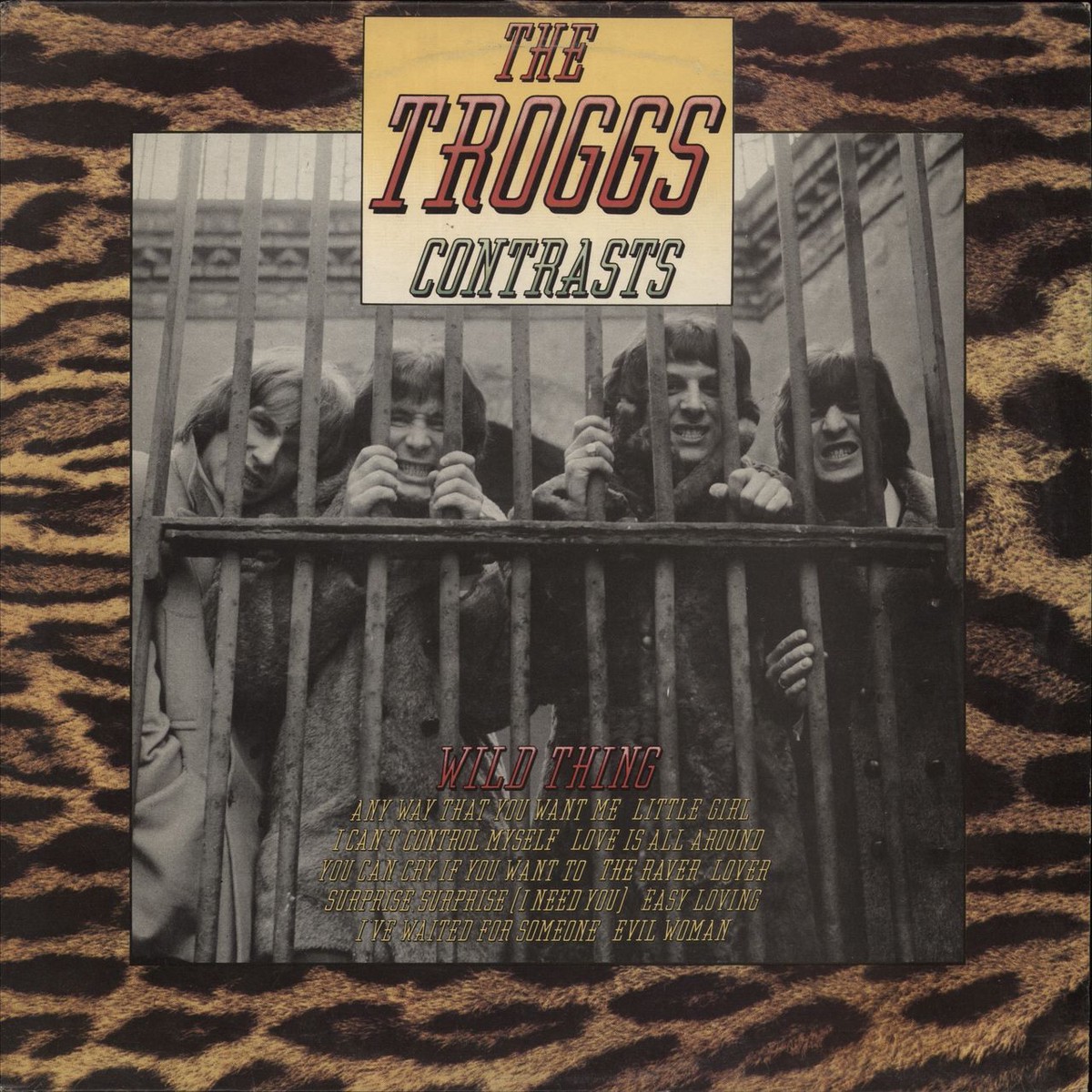 The Troggs Contrasts UK Vinyl LP