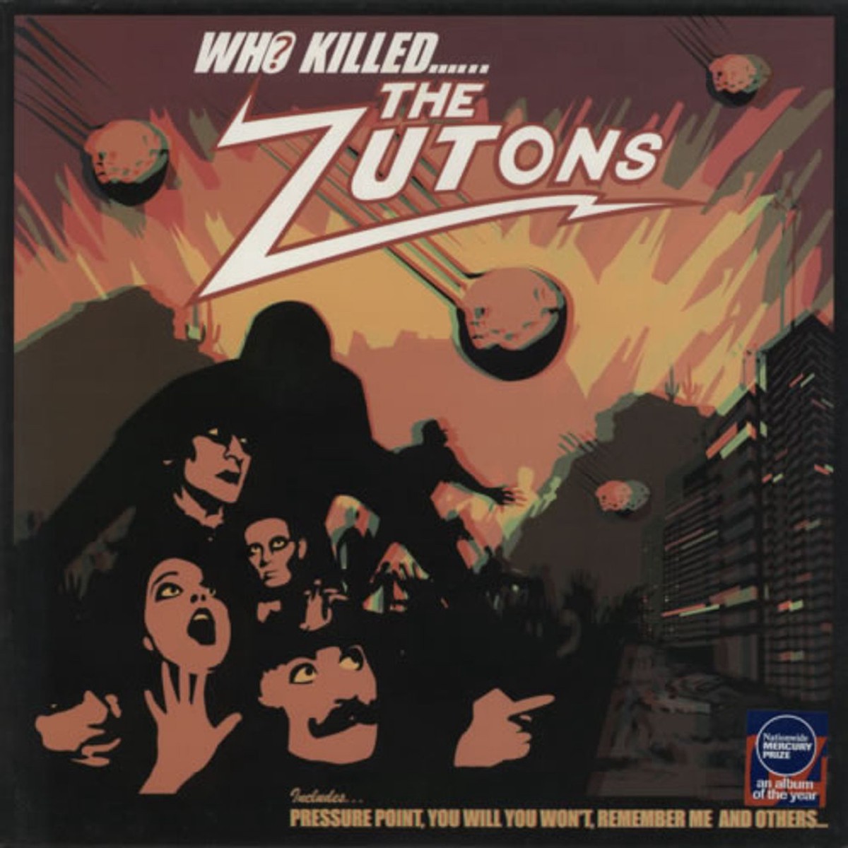 The Zutons Who Killed The Zutons UK Vinyl LP