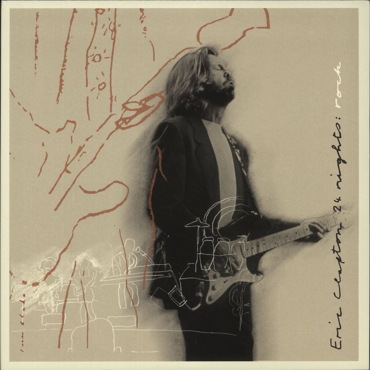 Eric Clapton 24 Nights Rock UK 3-LP vinyl set