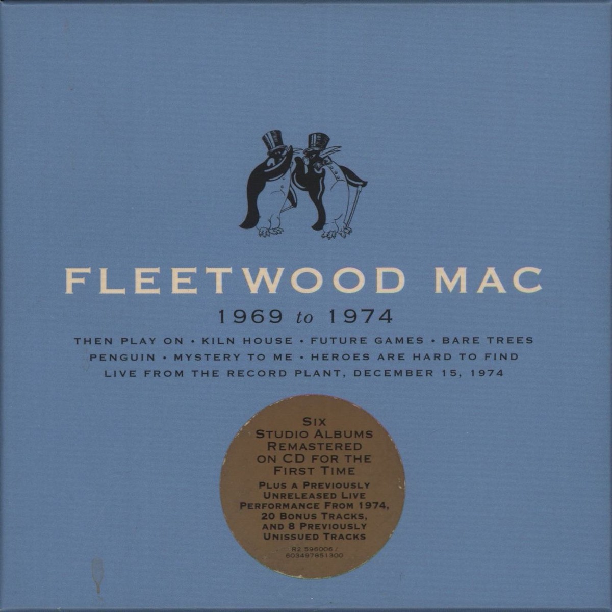 Fleetwood Mac 1969 To 1974 – Stickered Box UK Cd album box set