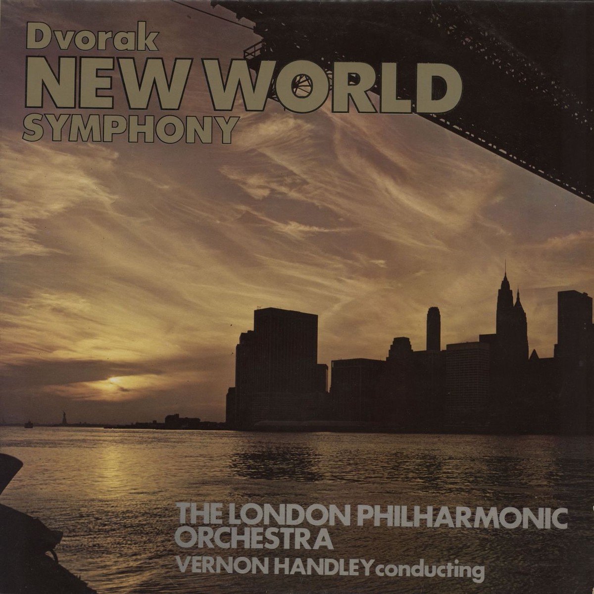 Antonn Dvork New World Symphony UK Vinyl LP
