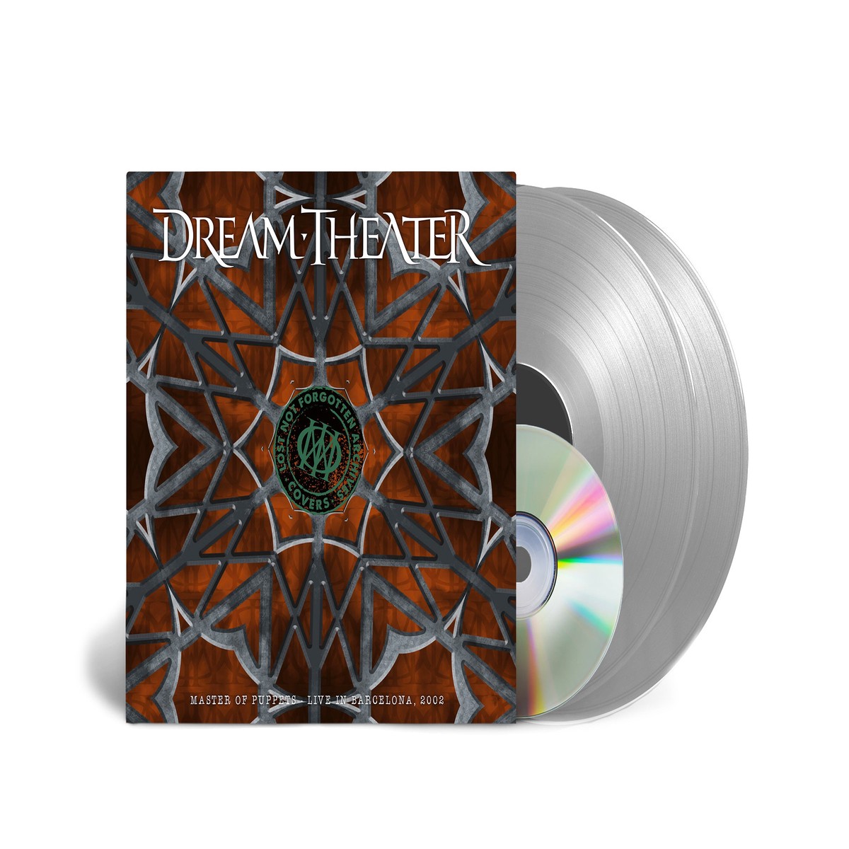 DREAM THEATER THE LOST NOT FORGOTTEN ARCHIVES – MASTER OF PUPPETS – LIVE IN BARCELONA 2002 2LP CD ONLY 300 MADE (Limited Edition Silver Vinyl)