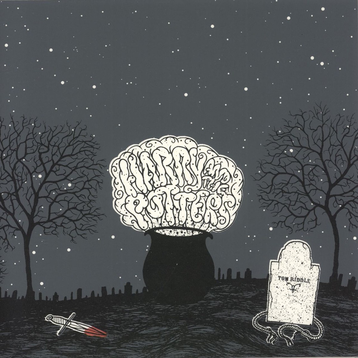 Harry And The Potters Scarred For Life US 7 vinyl