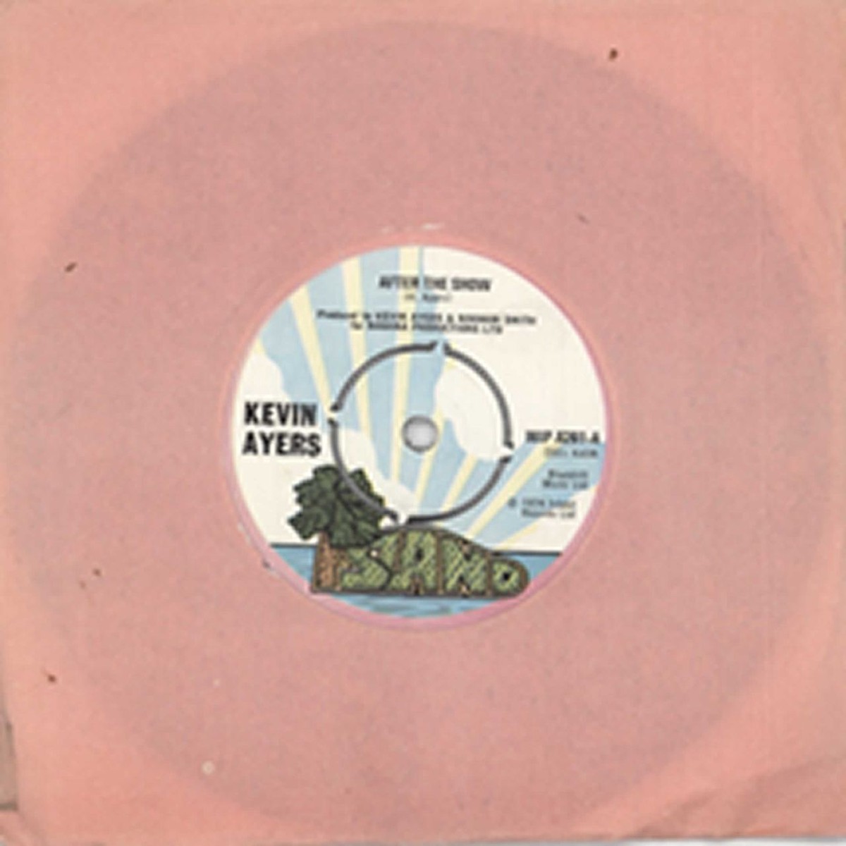 Kevin Ayers After The Show UK 7 vinyl