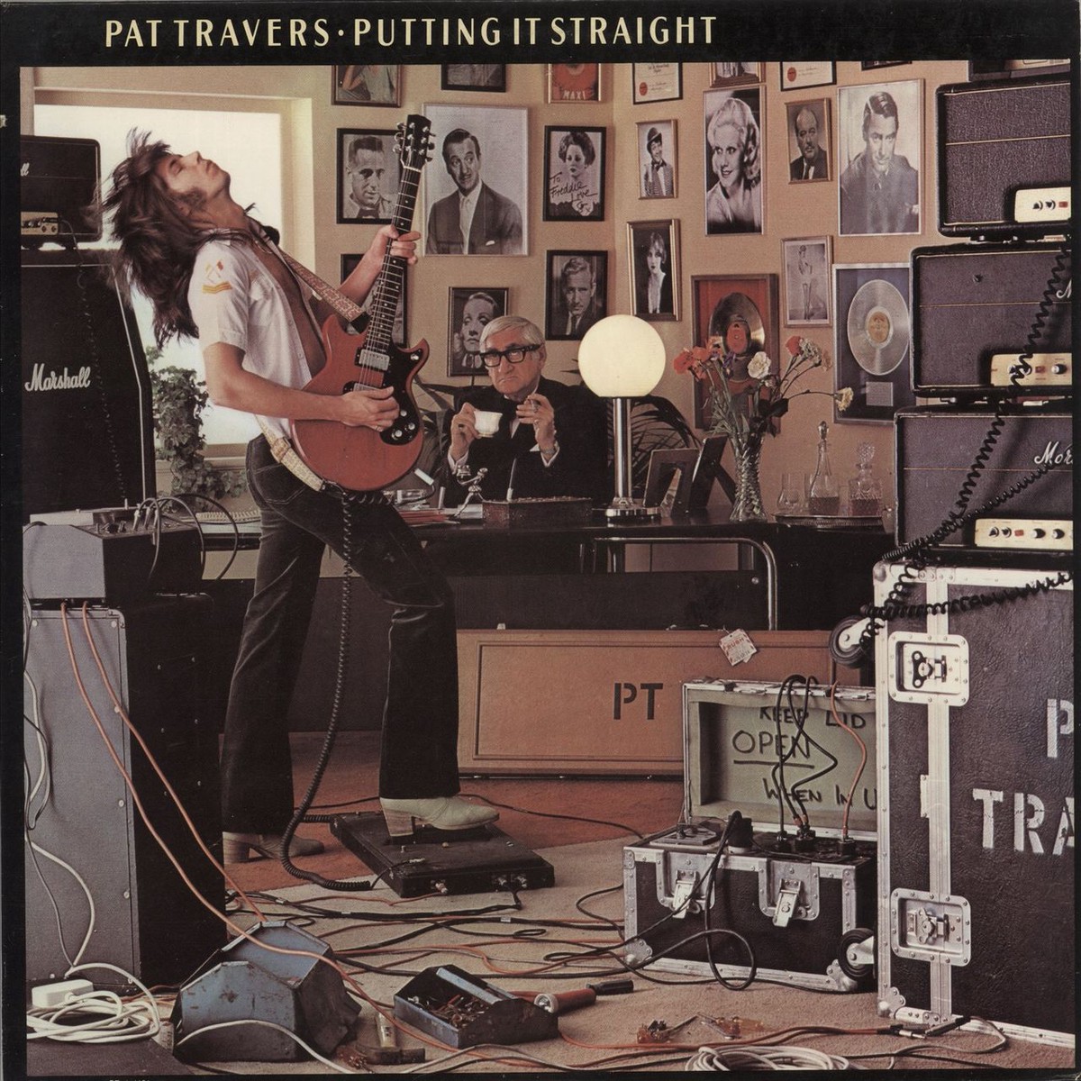 Pat Travers Putting It Straight US Vinyl LP