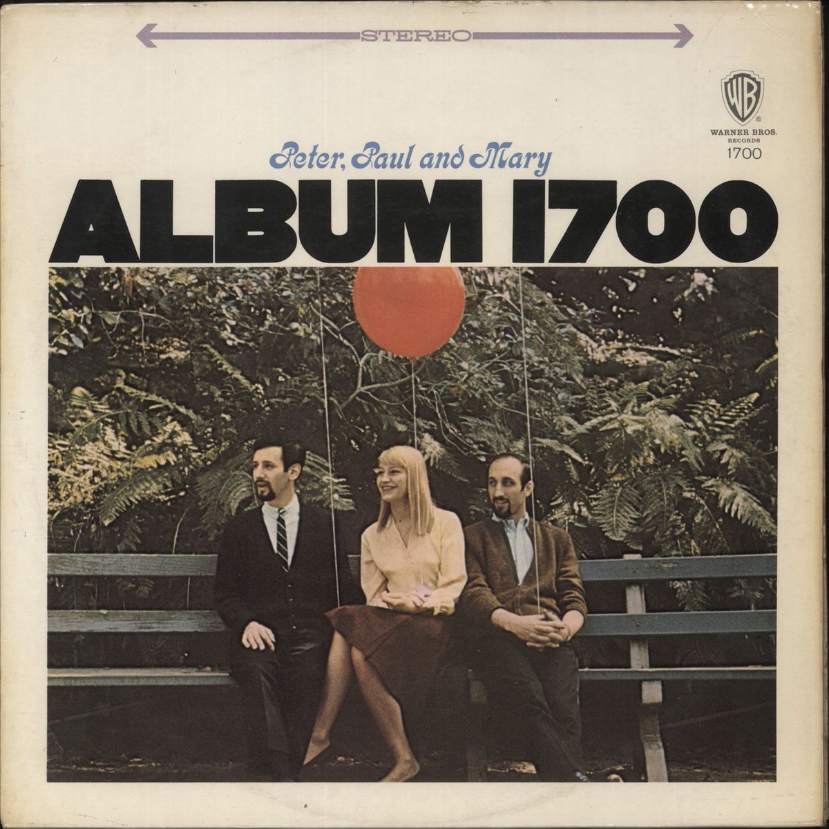 Peter Paul Mary Album 1700 US Vinyl LP