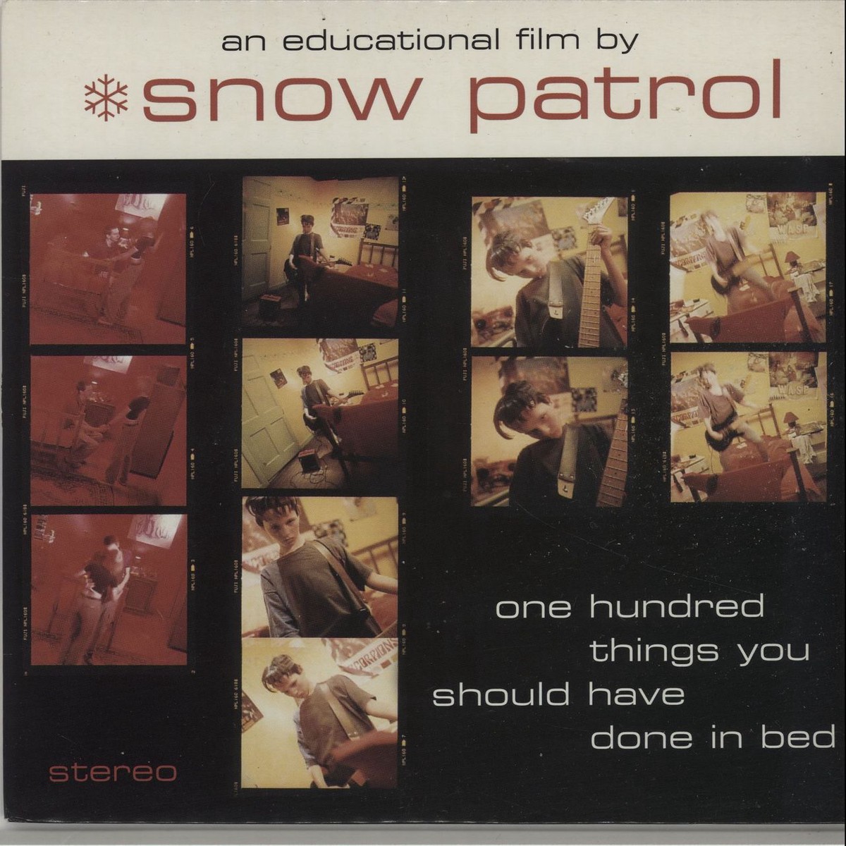 Snow Patrol One Hundred Things You Should Have Done In Bed UK 7 vinyl