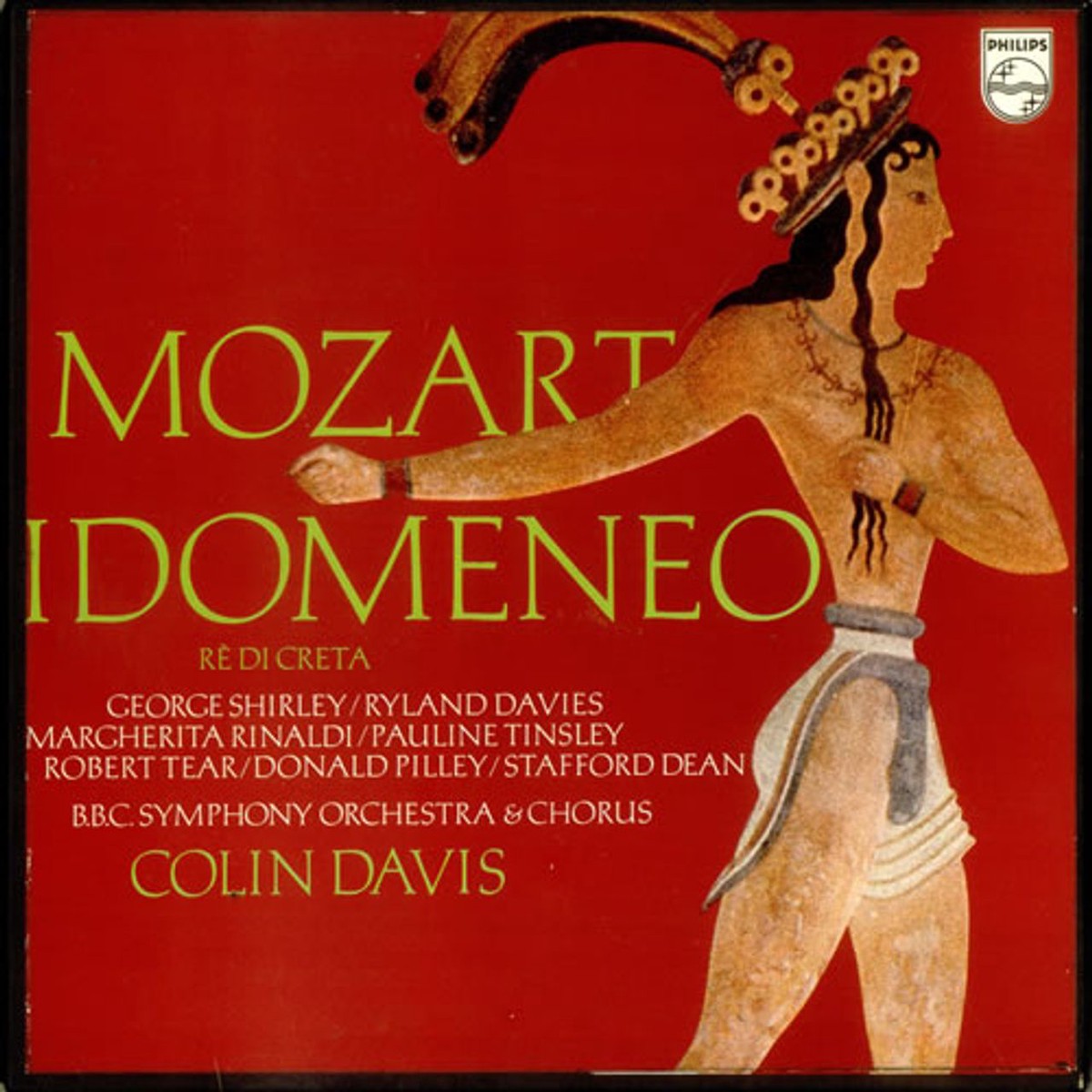 Wolfgang Amadeus Mozart Idomeneo Dutch Vinyl box set