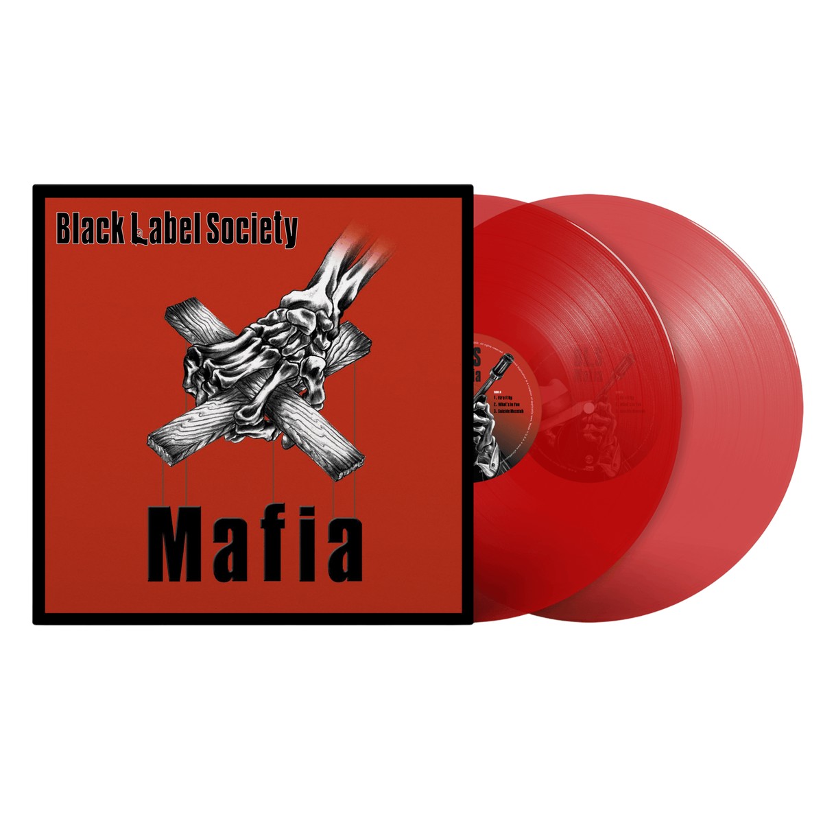 BLACK LABEL SOCIETY MAFIA 2LP (Clear Red Vinyl)