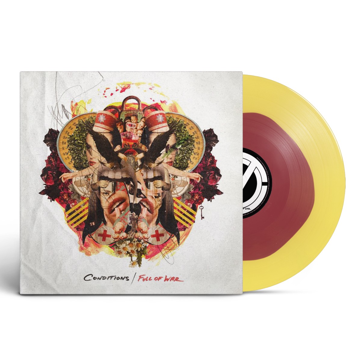 CONDITIONS FULL OF WAR LP (Color In Color Vinyl)