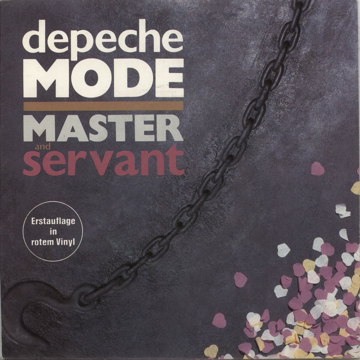 Depeche Mode Master Servant – Red Vinyl German 7 vinyl
