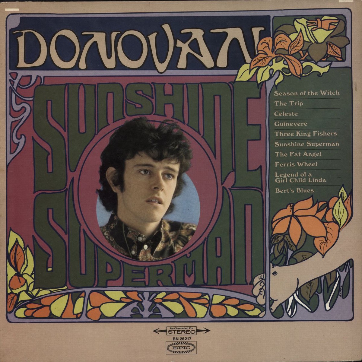 Donovan Sunshine Superman – 1st German Vinyl LP
