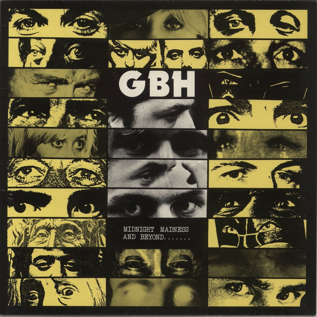 GBH Midnight Madness And Beyond UK Vinyl LP