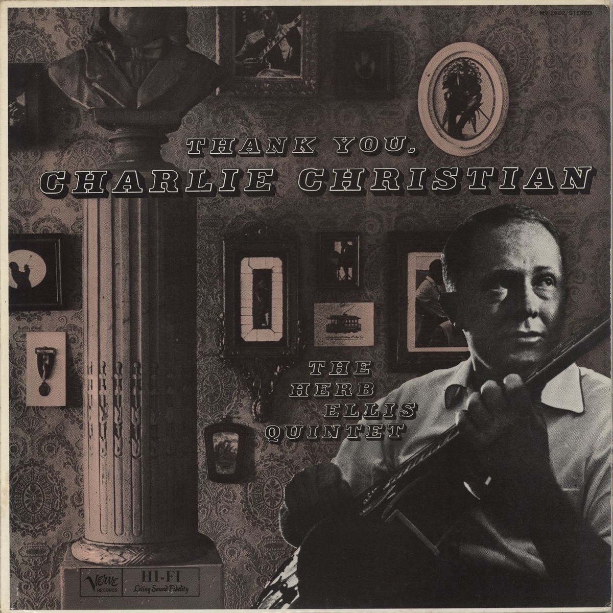 Herb Ellis Thank You Charlie Christian Japanese Vinyl LP