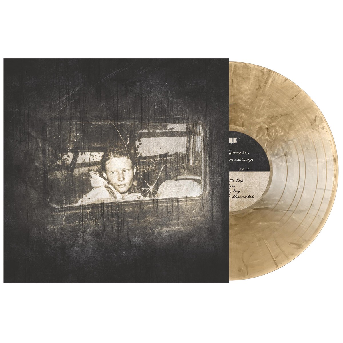 HUNTSMEN AMERICAN SCRAP LP (Clear w Brown Yellow Sepia Tones Vinyl)