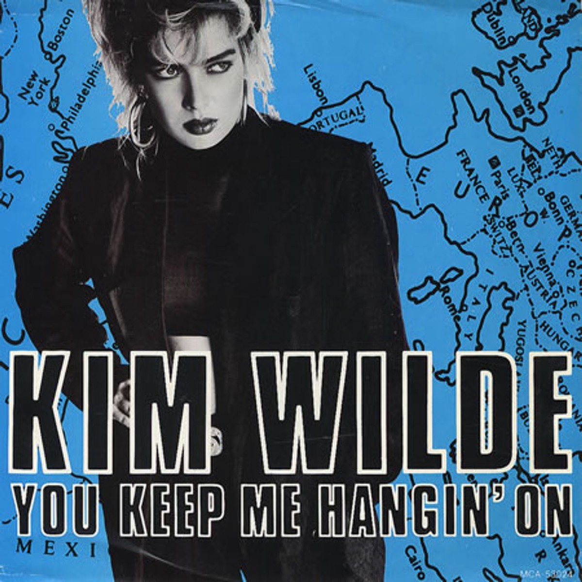 Kim Wilde You Keep Me Hangin On US Promo 7 vinyl