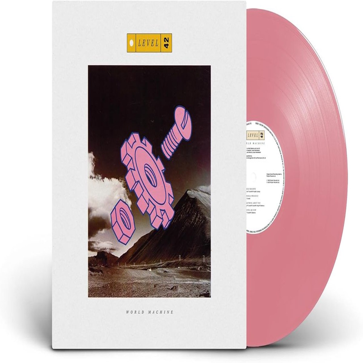 Level 42 World Machine – 40th Anniversary Pink Vinyl – Sealed UK Vinyl LP