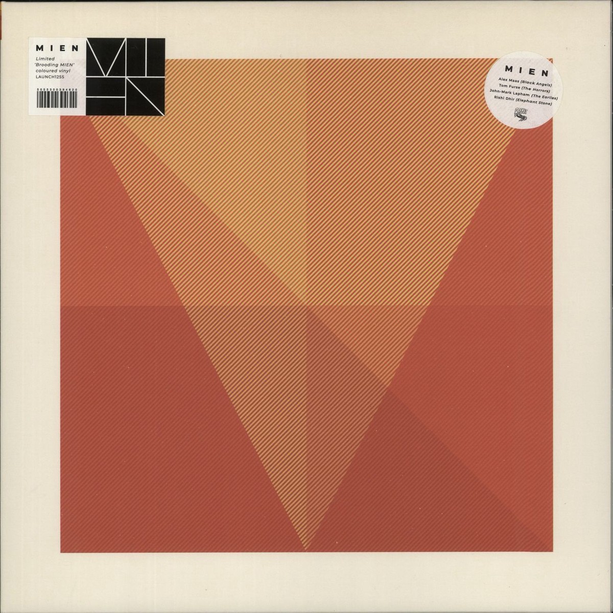 MIEN MIEN – Brooding MIEN Red Marbled Vinyl UK Vinyl LP