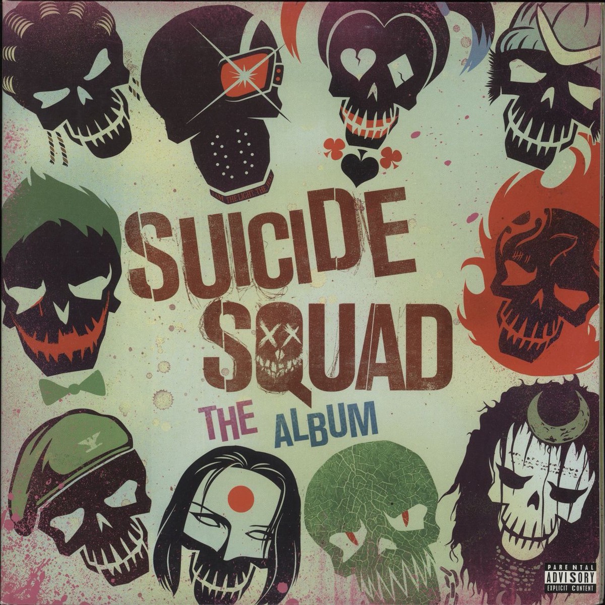 Original Soundtrack Suicide Squad The Album UK 2-LP vinyl set