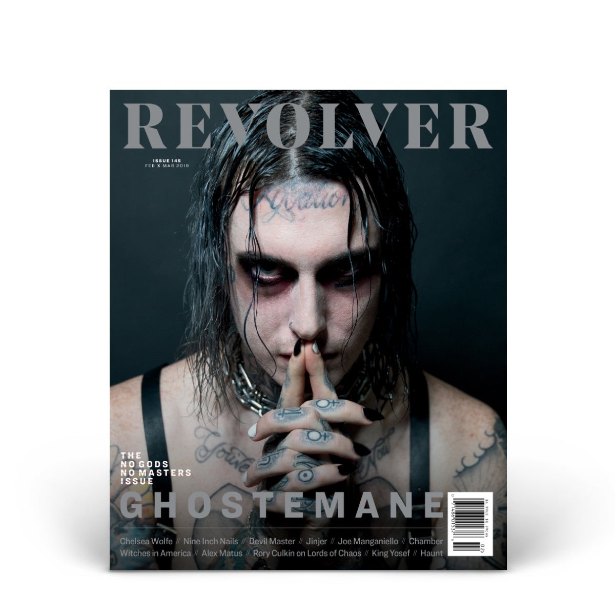 REVOLVER FEBMAR 2019 NO GODS NO MASTERS ISSUE COVER 1 FEATURING GHOSTEMANE