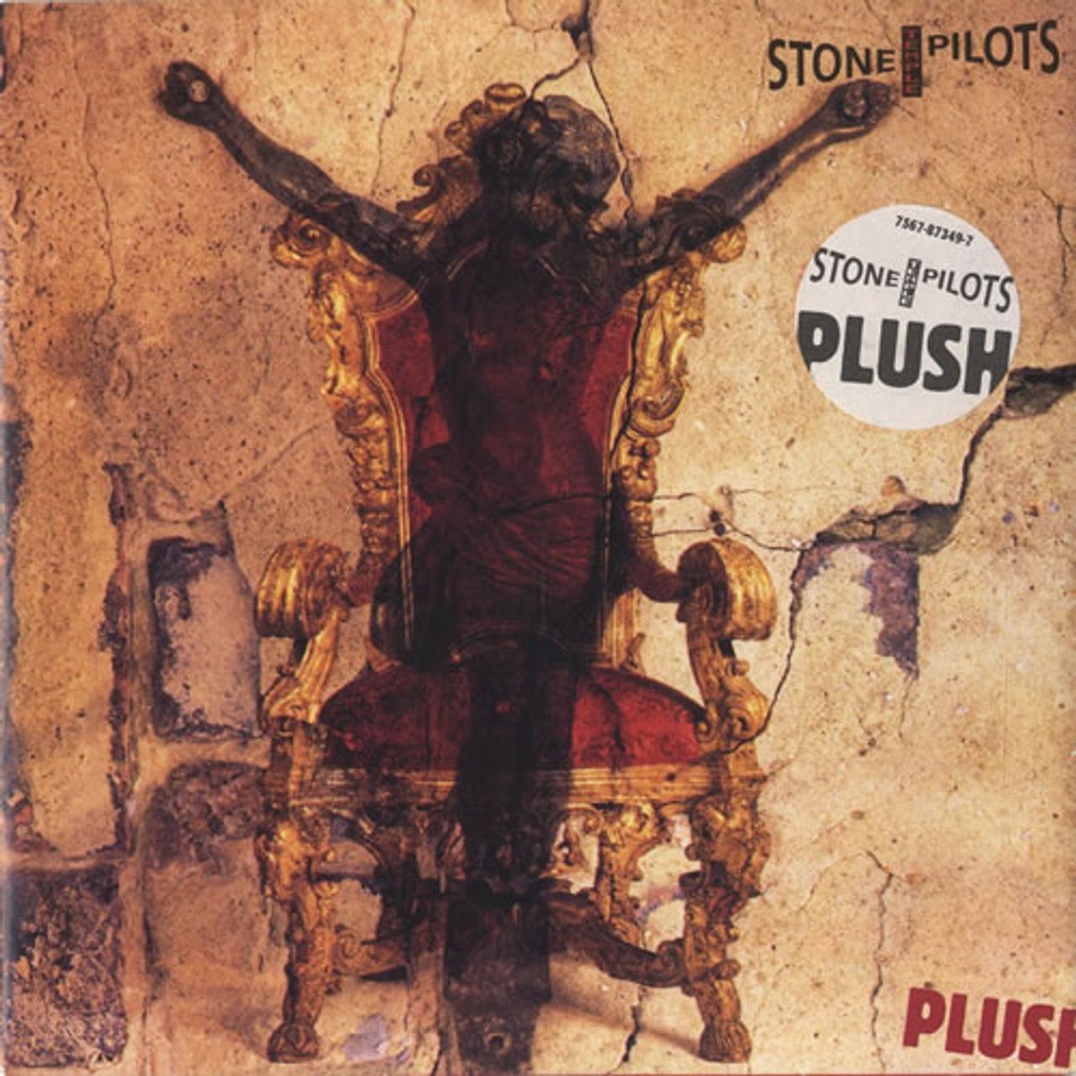 Stone Temple Pilots Plush UK 7 vinyl