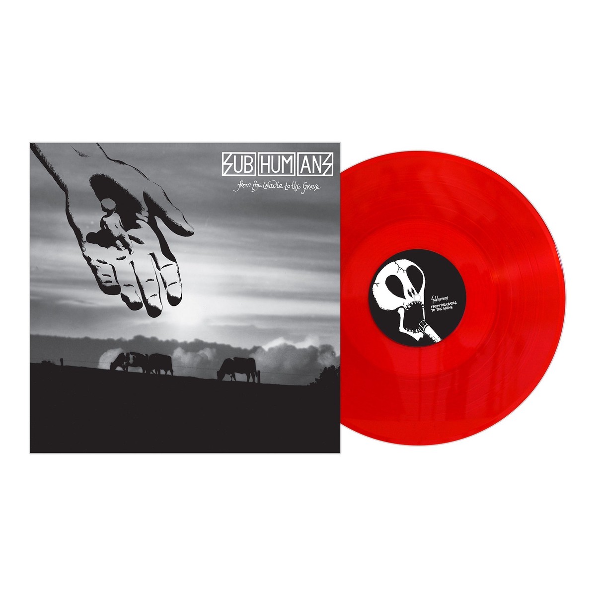 SUBHUMANS FROM THE CRADLE TO THE GRAVE LP (Blood Red Vinyl)