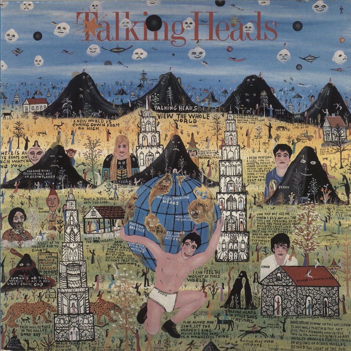 Talking Heads Little Creatures – Manufacturers Property Sticker UK Vinyl LP