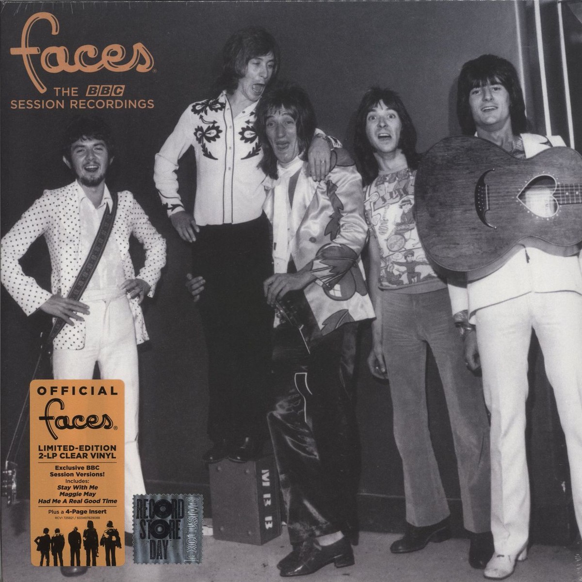 The Faces The BBC Session Recordings – Clear Vinyl – Sealed UK 2-LP vinyl set